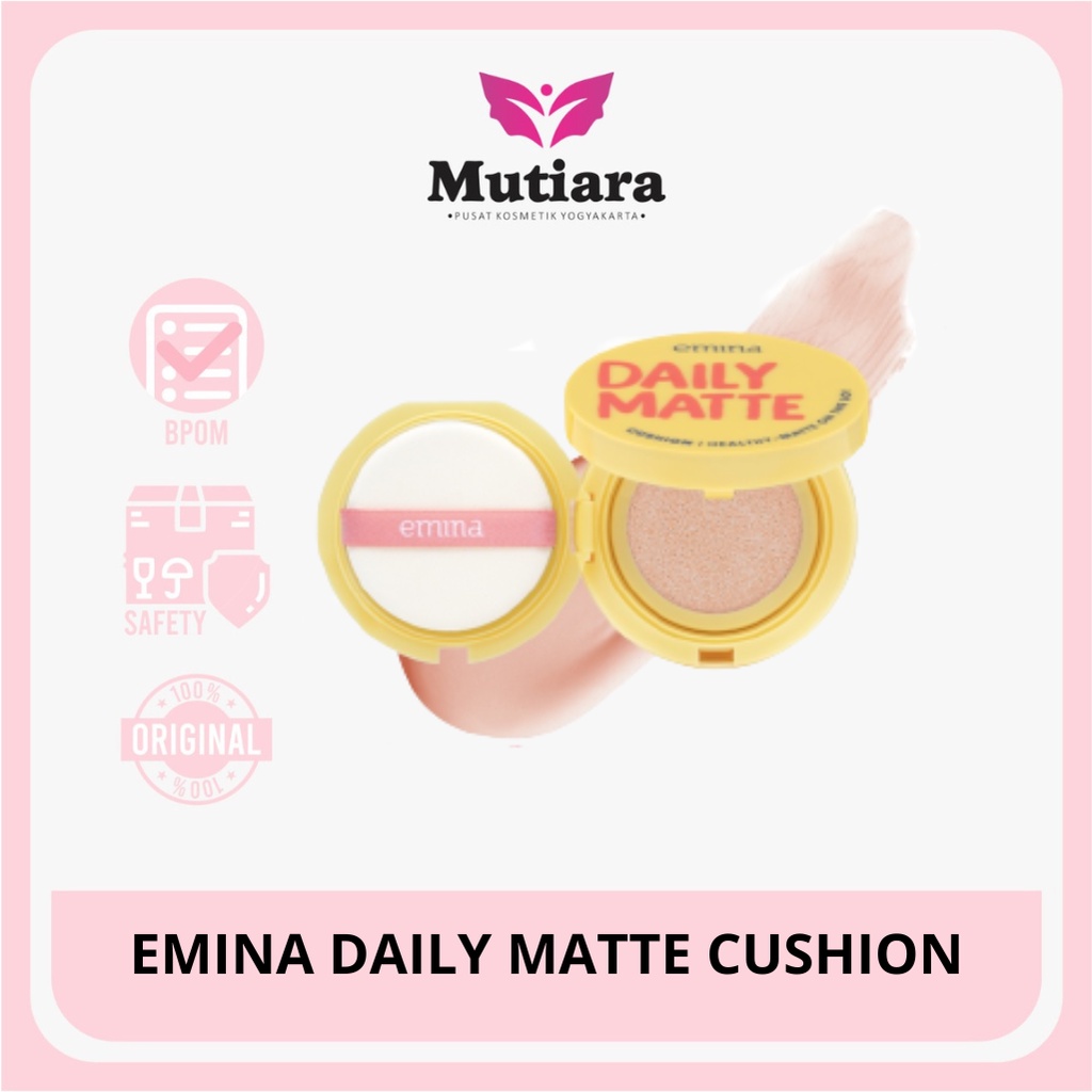 Jual EMINA DAILY MATTE CUSHION Shopee Indonesia
