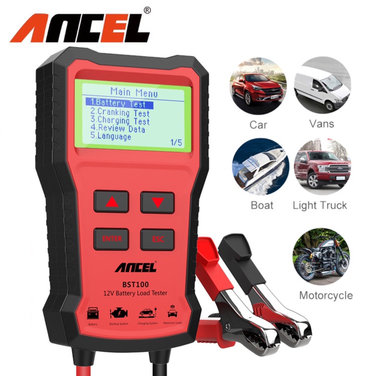 Jual Ancel BST100 12V Penguji Diagnostik Aki Mobil Penganalisis ...