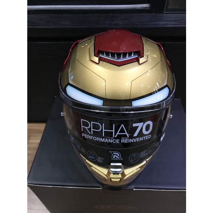 HJC HJH139 おもしろい MARVEL RPHA70 IRONMAN