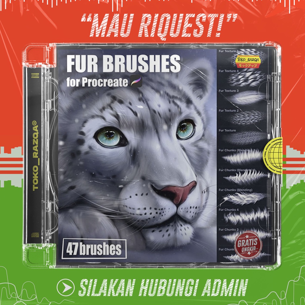 Jual Fur Brushes for Procreate | Shopee Indonesia