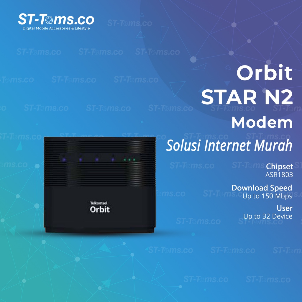 Jual Telkomsel Orbit Star N2 HKM 0128 Telkomsel Modem WiFi 4G LTE ...