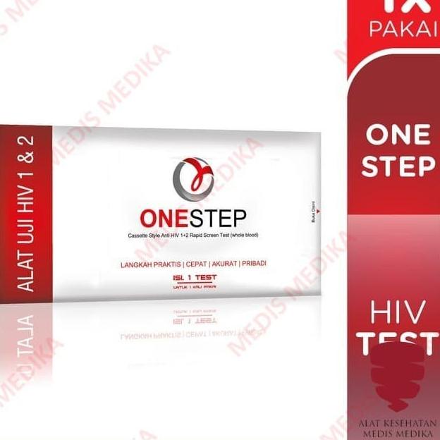 Jual 바 Onestep Alat Tes HIV Test Diagnosa Cek Kesehatan Uji AIDS One