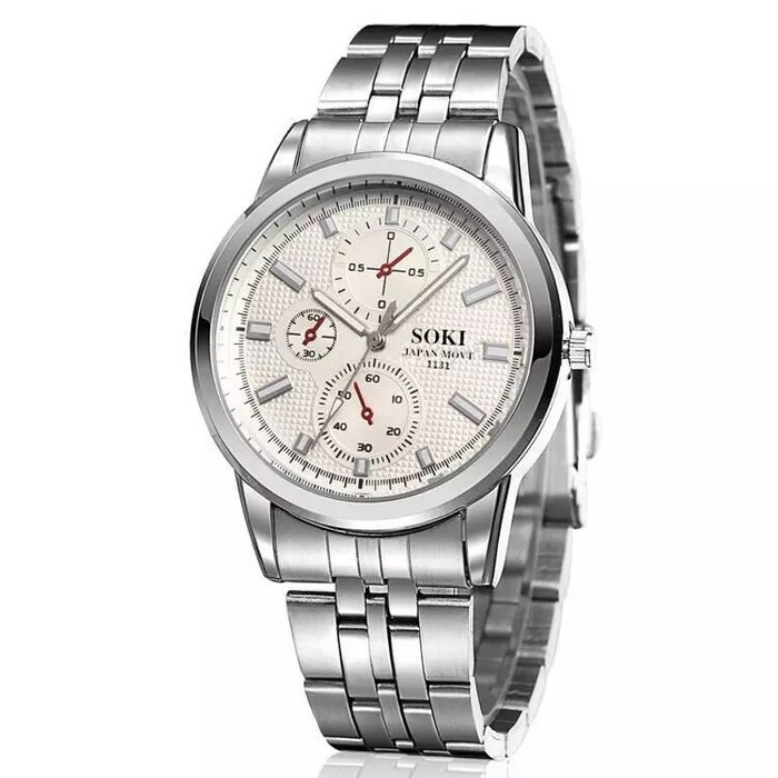 Jual SOKI NEPTUNE - Jam tangan pria arloji pria men's watch - FREE BOX ...