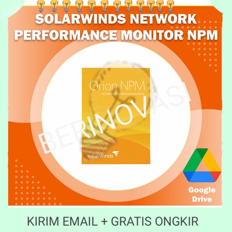 Jual [garansi] Solarwinds Network Performance Monitor Npm 12 0 1