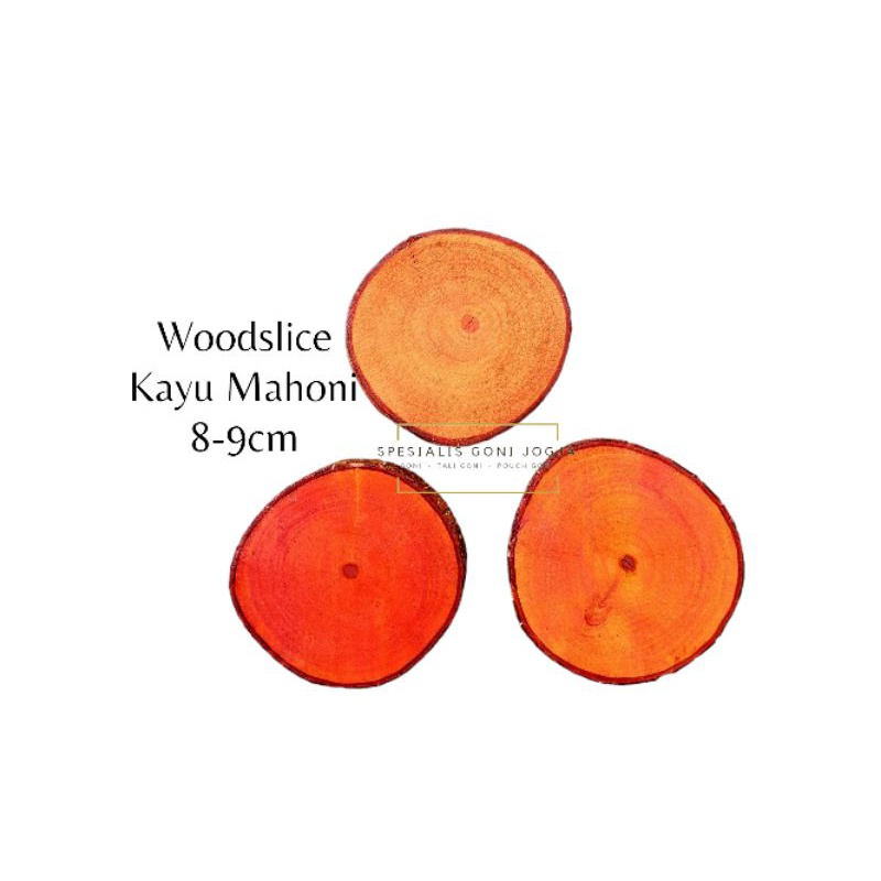 Jual Woodslice Kayu Mahoni 8-9cm | Shopee Indonesia