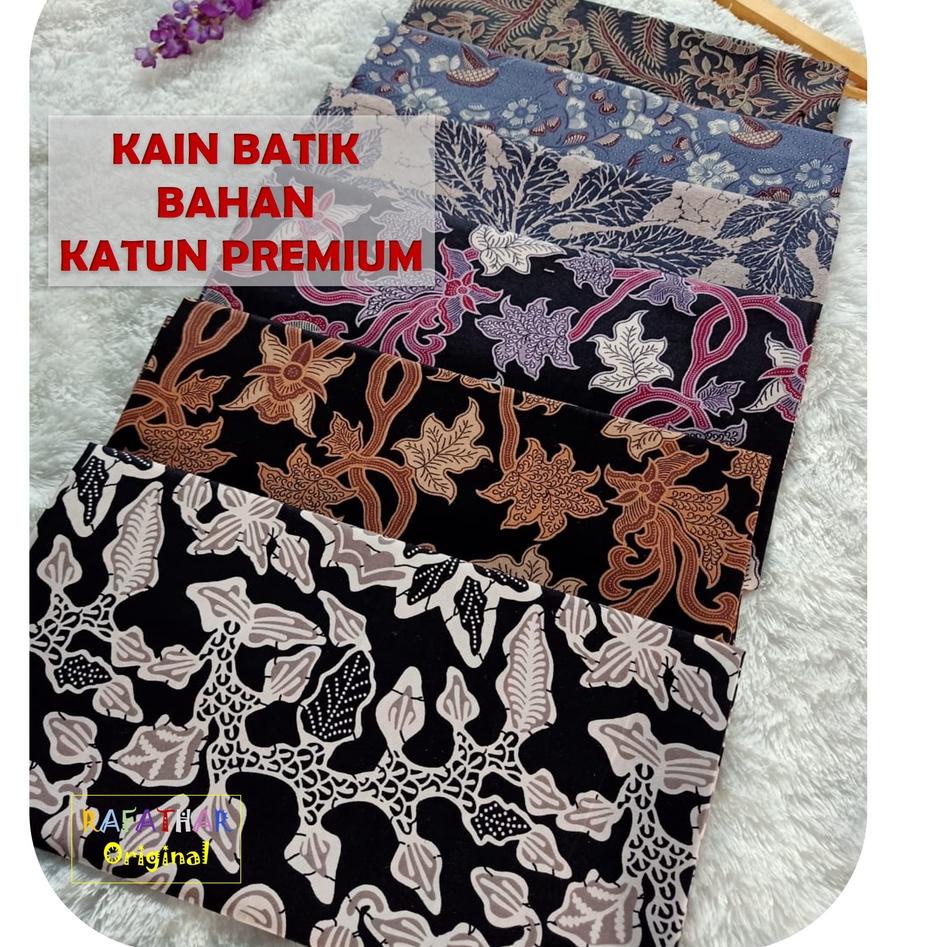 Jual [232] KAIN BATIK KAIN BATIK METERAN KAIN BATIK KATUN BAHAN BATIK ...