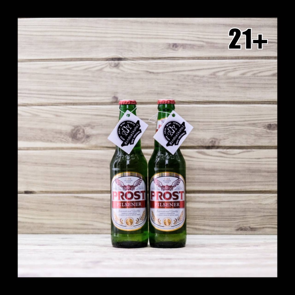 Jual Paket 2 Beer Prost Pint Pilsener 330ml Bir Botol INDOALKOHOL