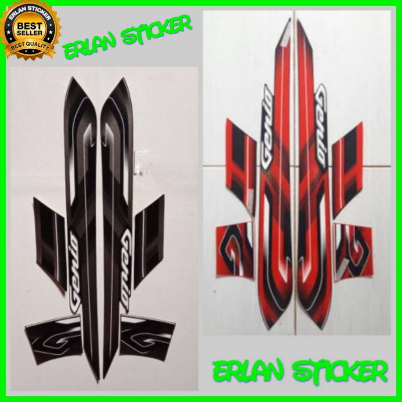 Jual Stiker Striping Lis Motor Genio Shopee Indonesia