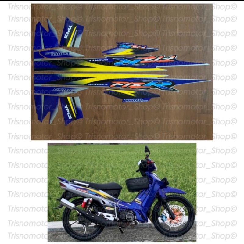 Jual striping polet body motor yamaha fiz r f1z r le limited edition ...