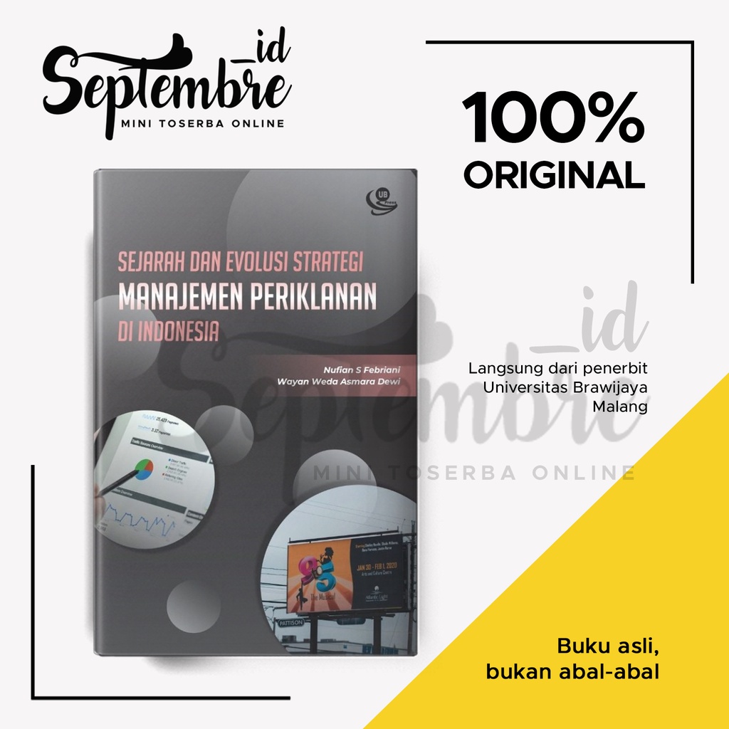 Jual Buku Original Sejarah Dan Evolusi Strategi Manajemen Periklanan Di