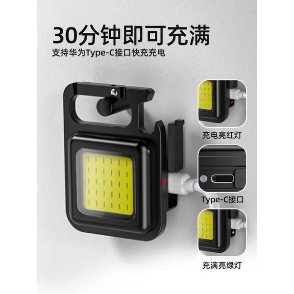 Jual LAMPU PORTABLE MINI KEY Senter Super Terang Lampu LED Flashlight ...