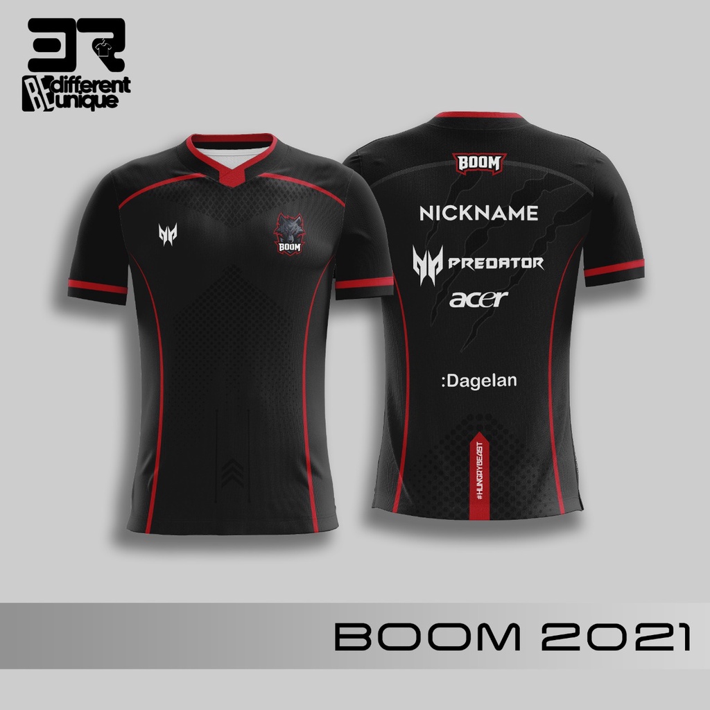 Jual KAOS JERSEY DAILY ESPORT DOTA 2 BOOM 2021 FULL PRINTING PREMIUM Shopee Indonesia