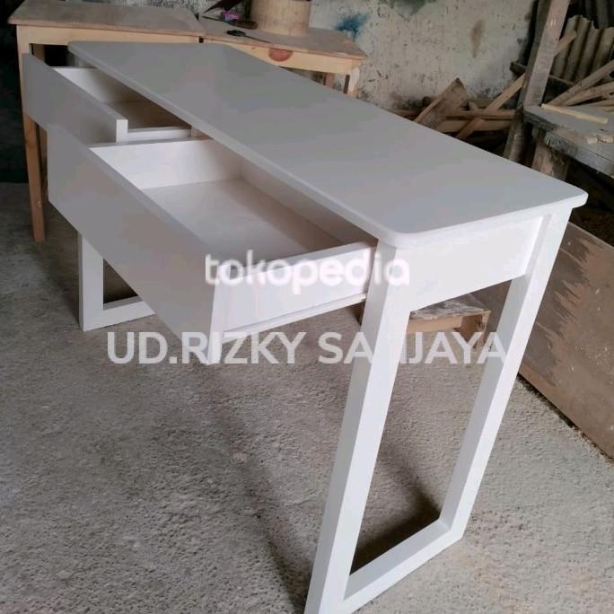 Jual meja kantor meja tulis kerja,meja komputer laci warna putih
