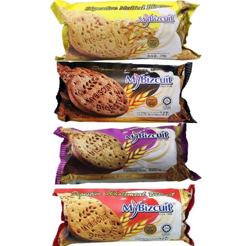 Jual Mybizcuit / Digestive / Biscuit / 250gr / Malted / Wholemeal ...