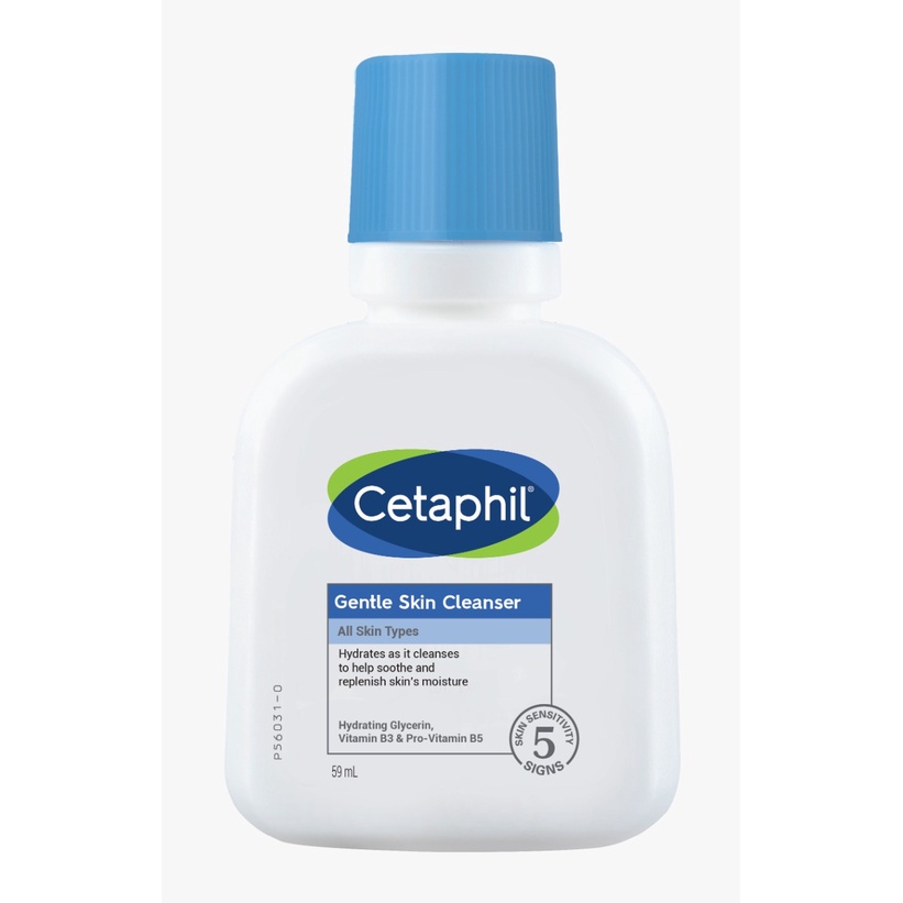 Jual Cetaphil Gentle Skin Cleanser 59ml (MINI) Shopee Indonesia