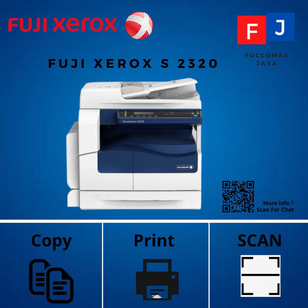 Jual Mesin Fotocopy A Fuji Xerox S Garansi Resmi S Shopee