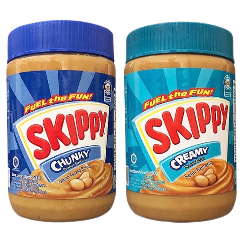 Jual Skippy Creamy Peanut Butter 500gr / Skippy Chunky Peanut Butter ...