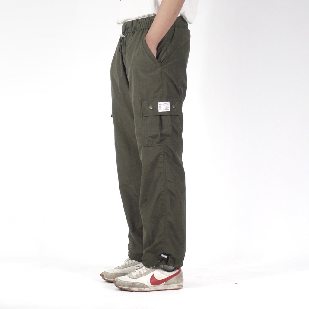 Jual CELANA TRACKPANTS CARGO PARASUT - GROOTBAAR TRACKPANTS NYLON