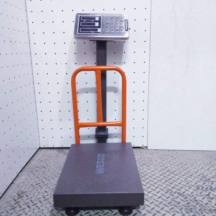 Jual Timbangan Timbangan Digital Barang / Duduk Digital Wesco 100Kg ...
