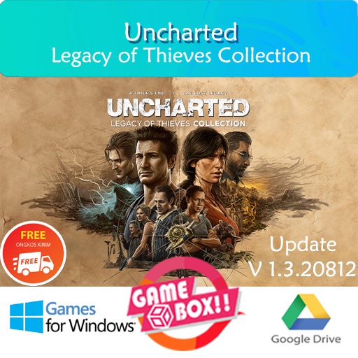 Jual UNCHARTED LEGACY OF THIEVES COLLECTION - PC GAMES | Shopee Indonesia