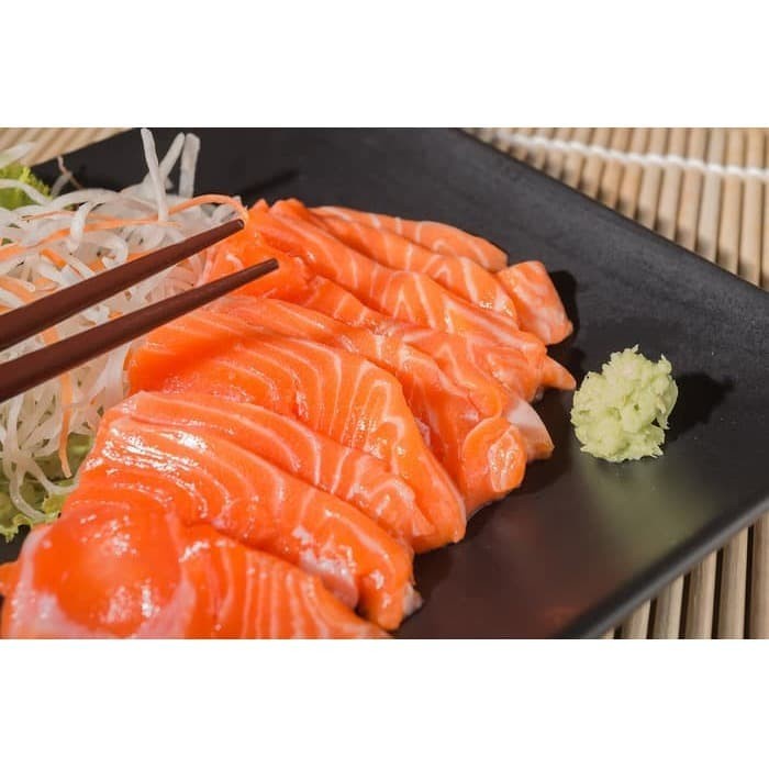 Jual WILD SALMON FRESH/SASHIMI/SALMON LIAR SASHIMI 500GR | Shopee Indonesia