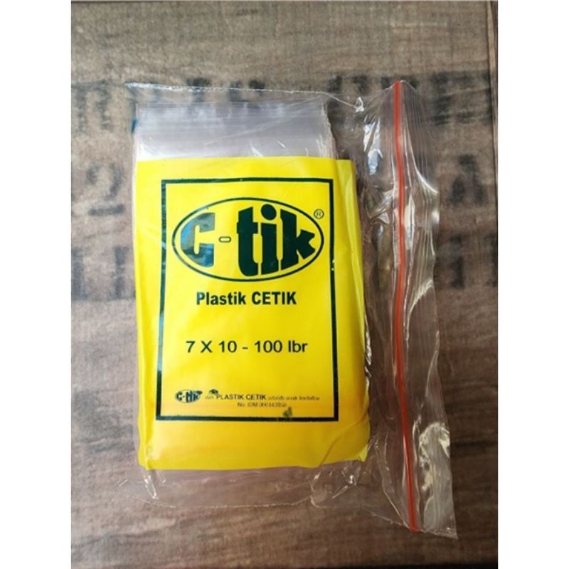 Jual Plastik Klip Ctik Plastik Ziplock Bening Makanan Saos Sambal