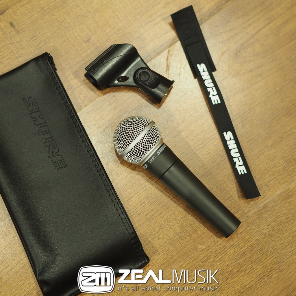 Jual Shure SM58 Dynamic Microphone Vocal Zeal Musik Jogja Shopee