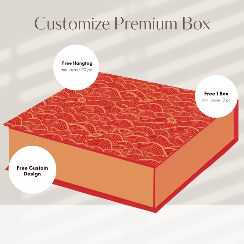 Jual Hardbox Pita 28x26x7 Kotak Kado Pita Premium Box Custom Box Desain ...