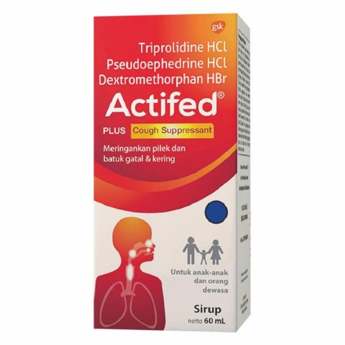 Jual Actifed Plus Expectorant Ml Shopee Indonesia