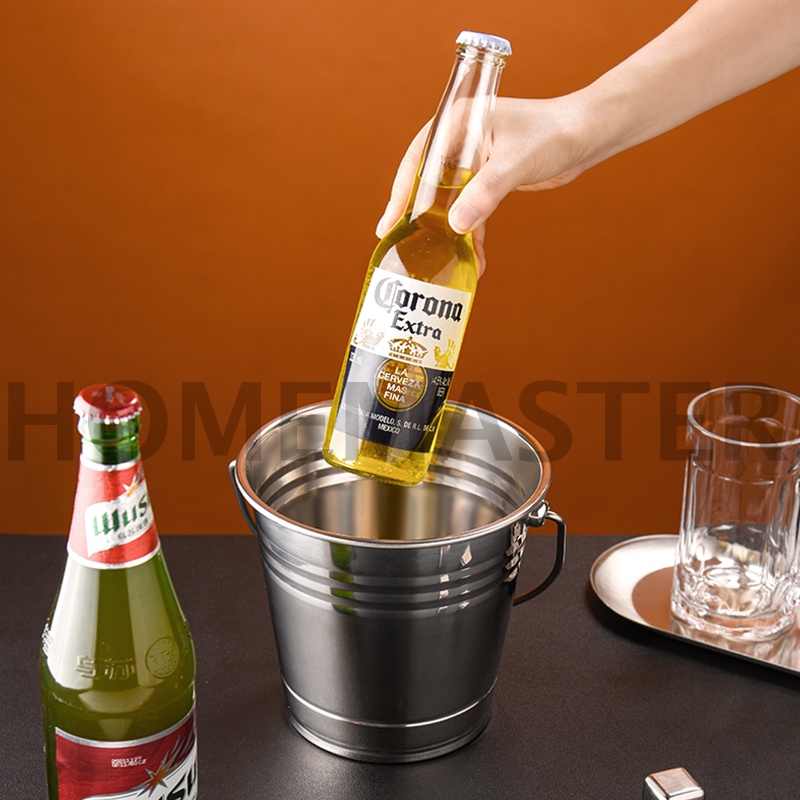 Jual Homemaster Ember/Bucket Es/Ice Champagne/Bir/Beer/Wine Stainless ...
