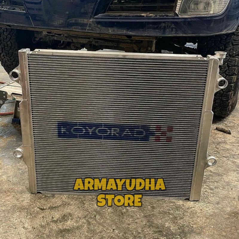 Jual Radiator racing aluminium KOYORAD Toyota Fortuner Hilux 1KD 2KD ...