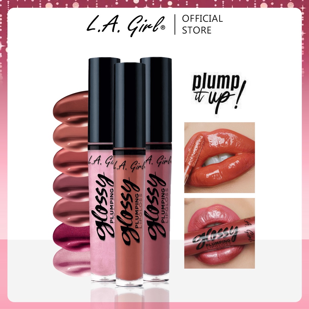 Jual LA Girl Glossy Plumping Lipgloss Shopee Indonesia