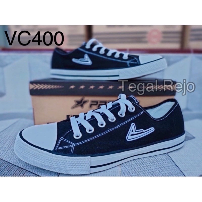 Jual Sepatu Sekolah Hitam Putih Pro Att Vc Pendek Shopee