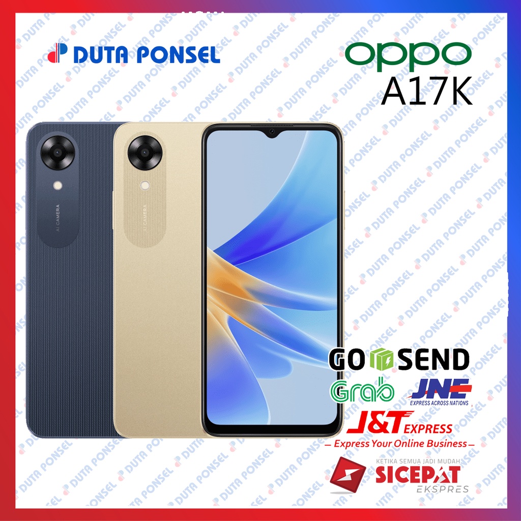 Jual Oppo A17k 3/64 GB Garansi Resmi | Shopee Indonesia