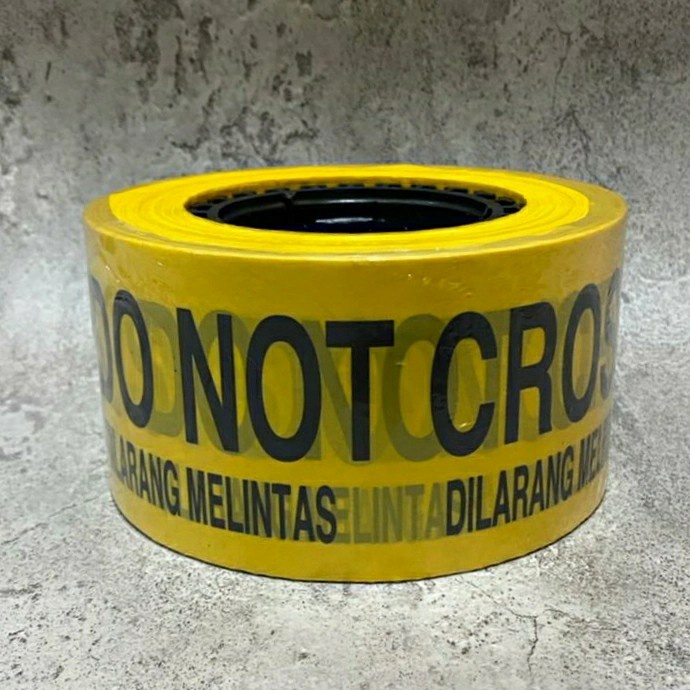 Jual Police Line Tulisan Do Not Cross Dilarang Melintas Pembatas