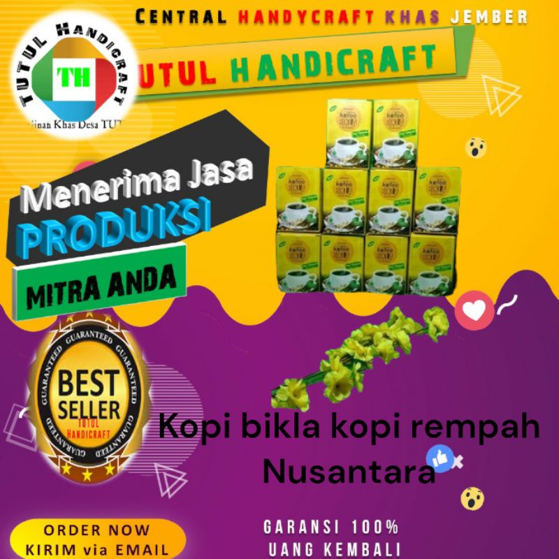 Jual Kopi Bikla Kopi Rempah Kopi Berkhasiat Paket 9 Pcs Box 20 Sachet