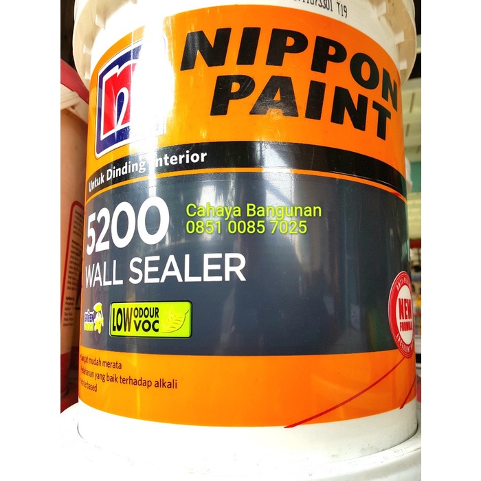 Jual Wall Sealer Cat Dasar Alkali Nippon Paint Vinilex Galon Kg Kg Shopee Indonesia