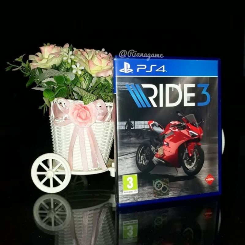 Jual BD Kaset PS4 PS5 Ride 3 Game CD PS 4 5 Original Playstation Bekas ...