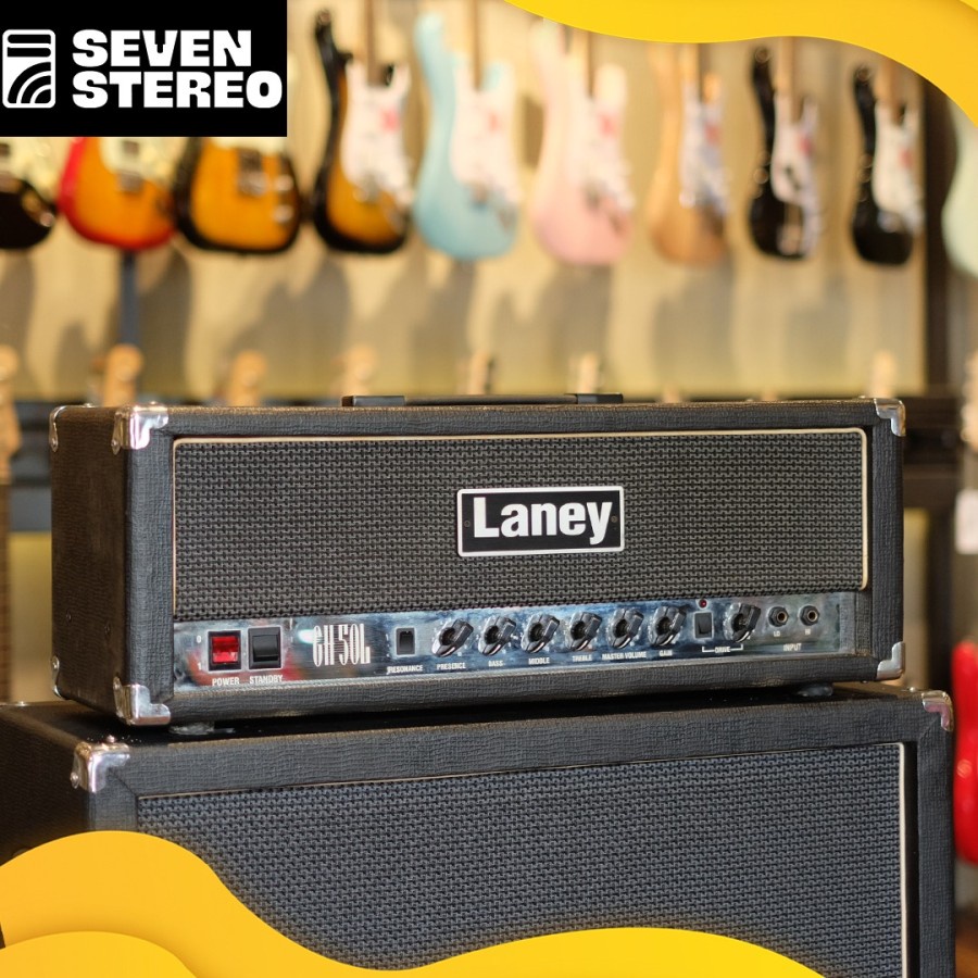 Jual Laney GH50L GH50 L Tube Head Amp Shopee Indonesia