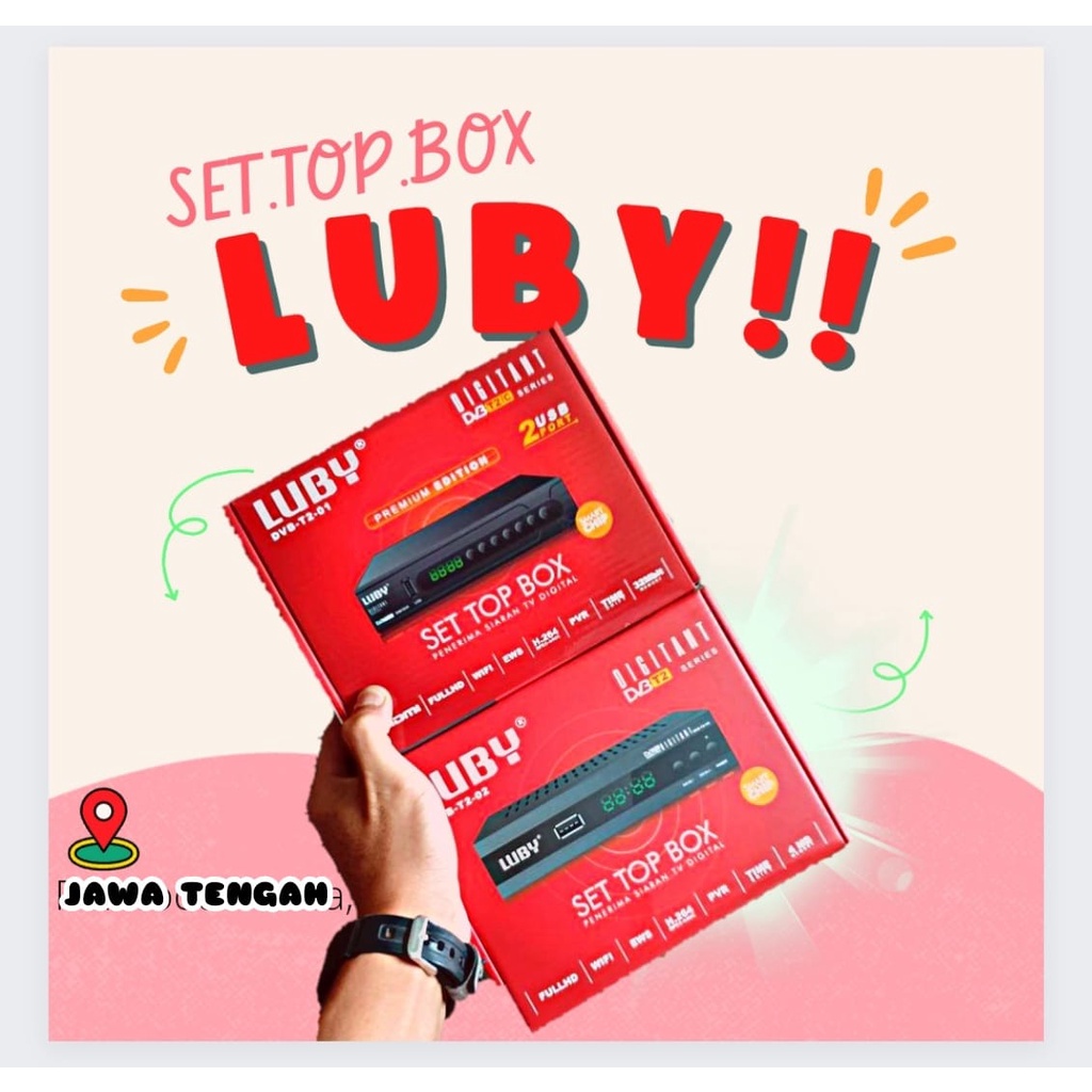 Jual SET TOP BOX LUBY JAWA TENGAH SET TOP BOX TV DIGITAL Shopee Indonesia