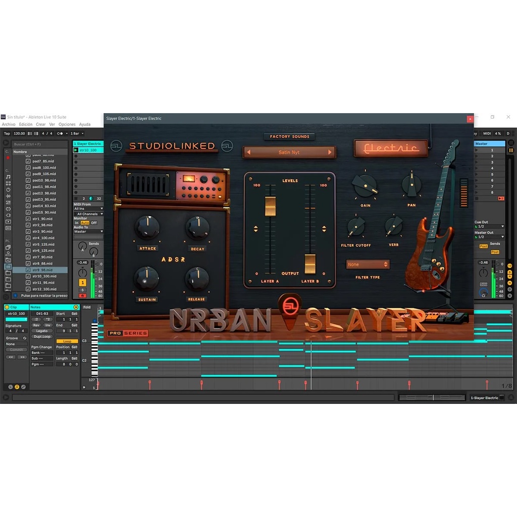 Jual Studiolinked Urban Slayer v1 VST Plugin Each Studio Needs a go to ...