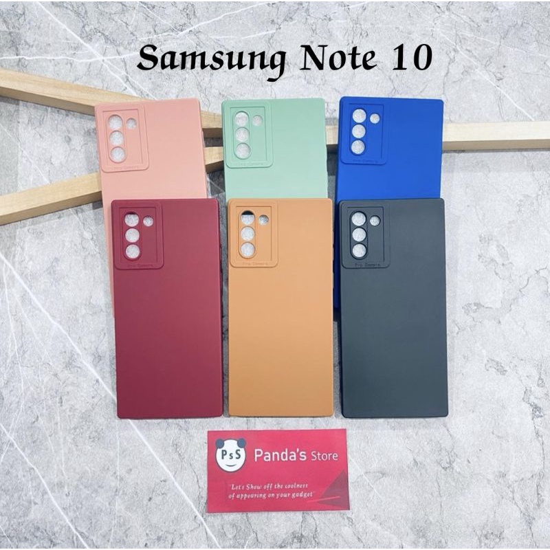 Jual Softcase Pro Camera Samsung Note 10 Candy Case Full Color 3D ...