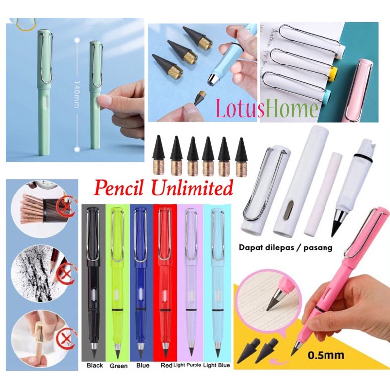 Jual Eternal Pencil Premium Pensil Eternal Tanpa Isi Untuk Sekolah