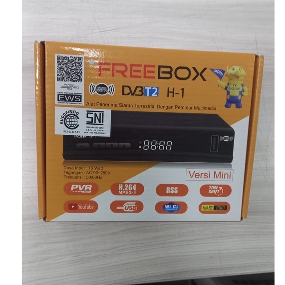 Jual Set Top Box TV Digital FREEBOX | Shopee Indonesia