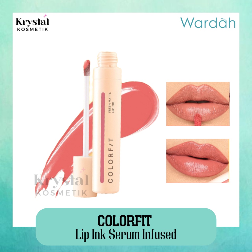 Jual Wardah Colorfit Lip Ink Serum Infused - Lip Cream dengan Serum ...