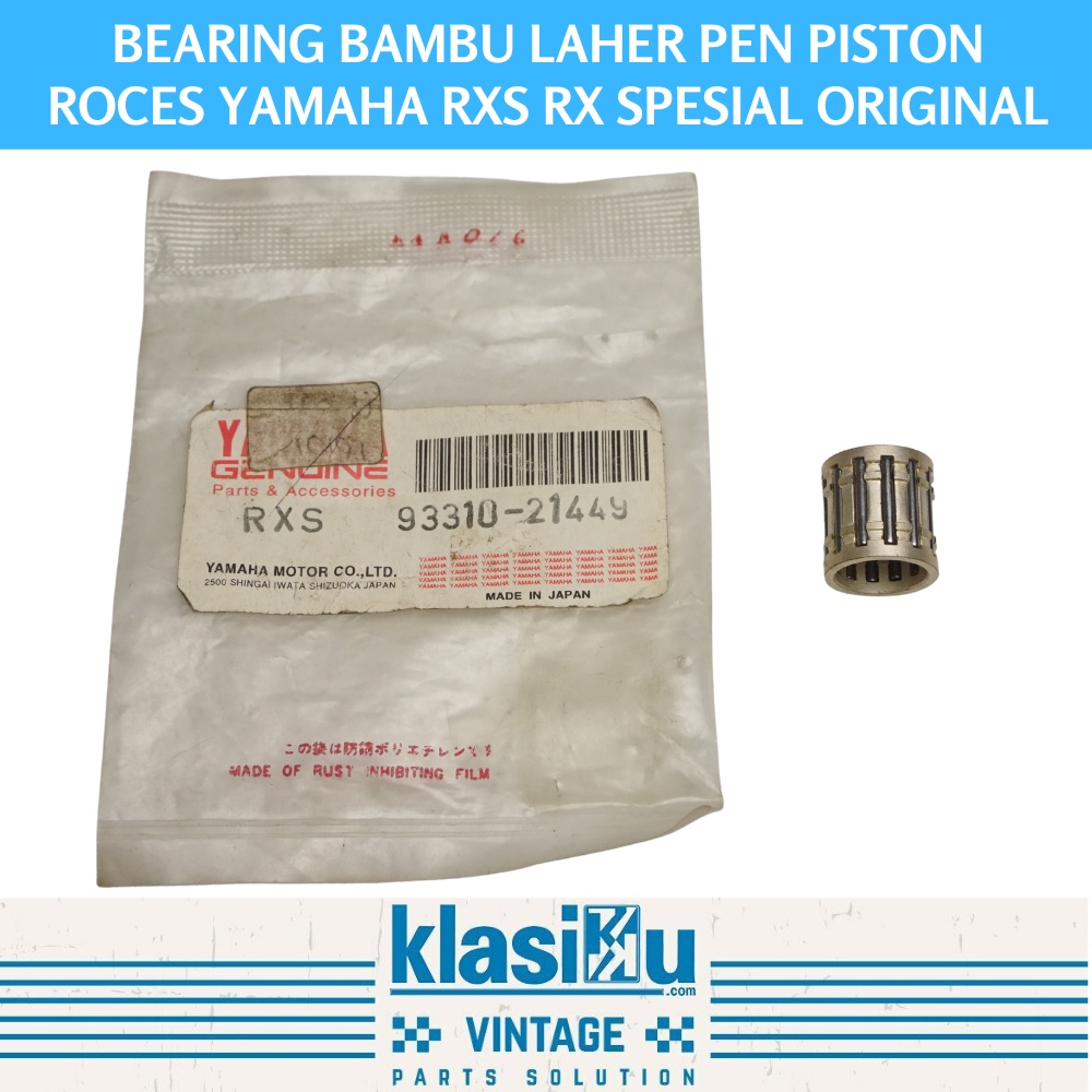 Jual Bearing Bambu Laher Pen Piston Roces Yamaha Rxs Rx Spesial Original Nos Shopee Indonesia