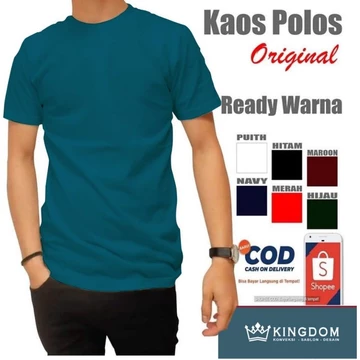 Kaos Polos Lgn Pendek Katun Cm 28S Premium