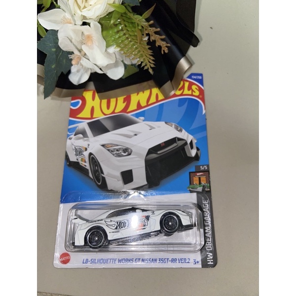Jual HOT WHEELS LBWK NISSAN GTR R35 PUTIH | Shopee Indonesia
