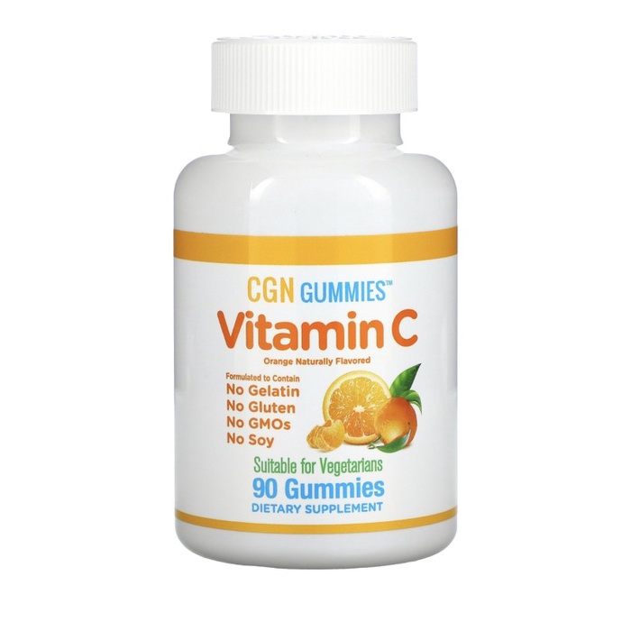 Jual CGN GUMMIES VITAMIN C FOR KIDS ORANGE FLAVORED 90 GUMMIES RASA