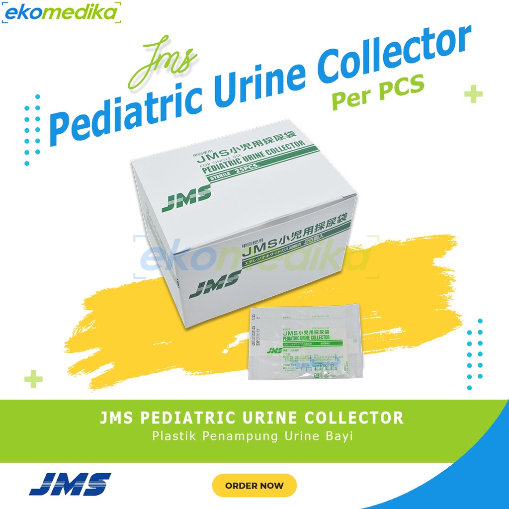 Jual Urine Collector Pediatric JMS Urine bag bayi ( Harga per box